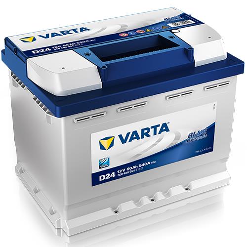 VARTA Μπαταρία 12V  60Ah 540A, Δ+, D24, Blue Dynamic