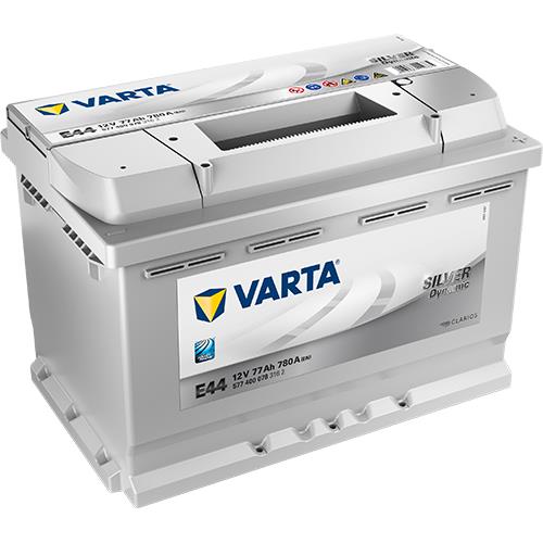VARTA Μπαταρία 12V  77Ah 780A, Δ+, E44, Silver Dynamic