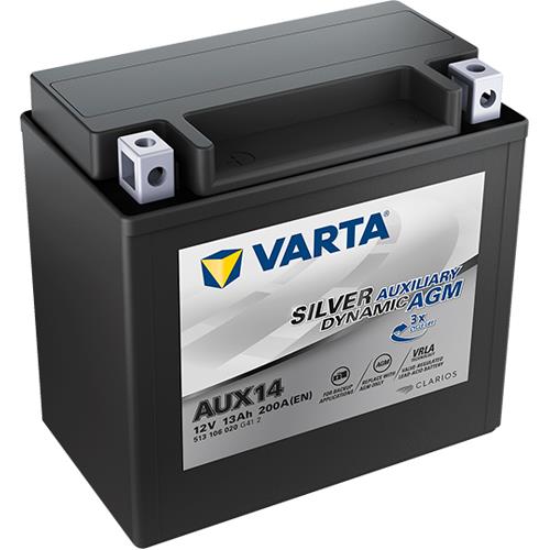 VARTA Μπαταρία Εγκεφάλων, Κλειστού Τύπου, Gel, AGM, (για Ασφάλεια πτώσης τάσης για σύστημα Start-Stop)