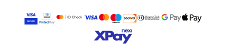 Visa, Mastercard, Maestro, Diners Club, Discover, Google Pay, Apple Pay - Nexi XPay